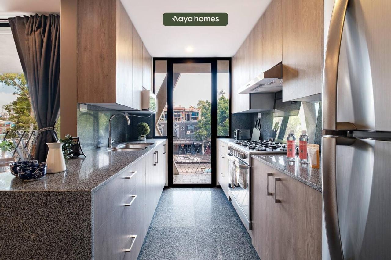 New 2br In Condesa - 2 Min To Parque Espana Città del Messico