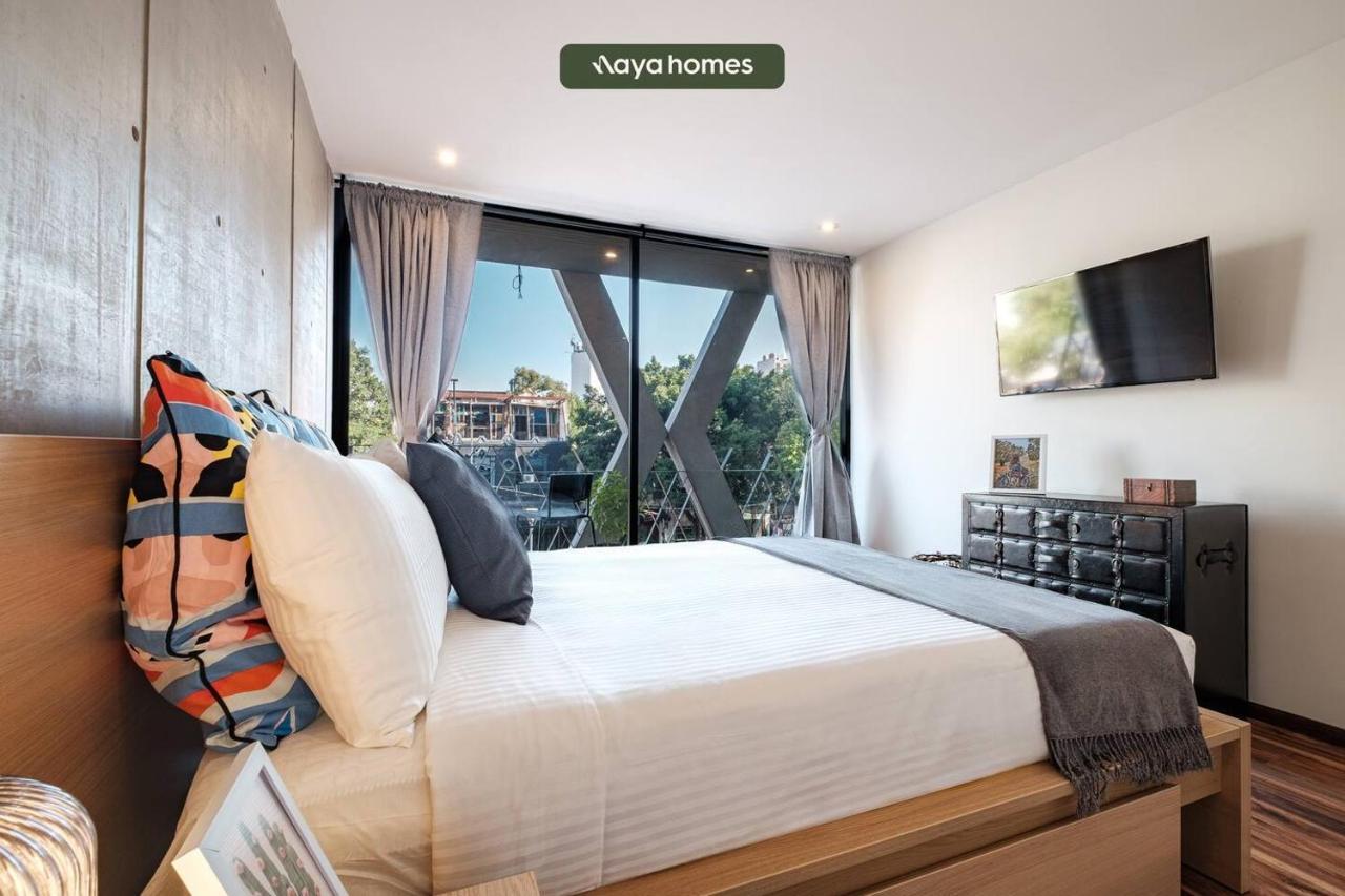 Apartment New 2br In Condesa - 2 Min To Parque Espana *