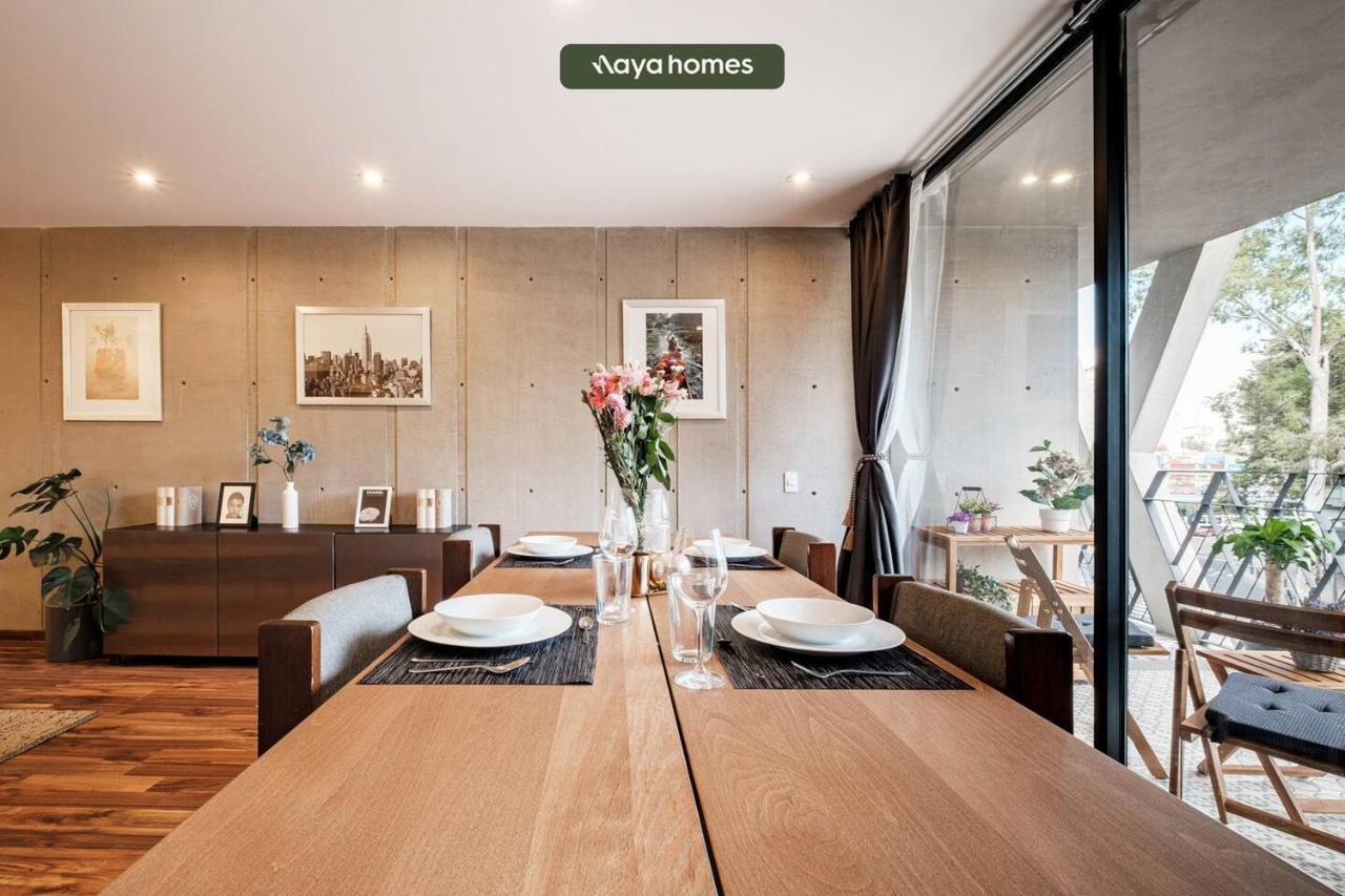 New 2br In Condesa - 2 Min To Parque Espana Apartment